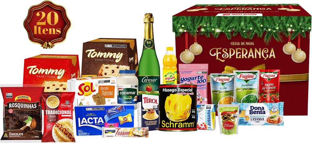 Cestas de Natal Big Bom 2025 | Esperaça