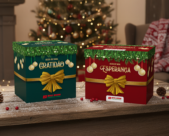 Cestas de Natal Big Bom 2025